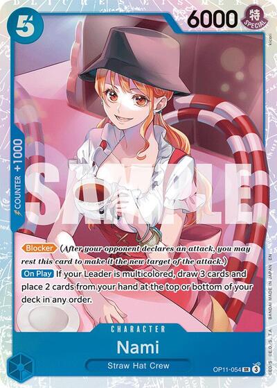 Nami #OP11-054 A Fist of Divine Speed