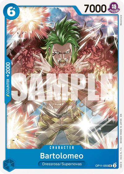 Bartolomeo #OP11-055 A Fist of Divine Speed