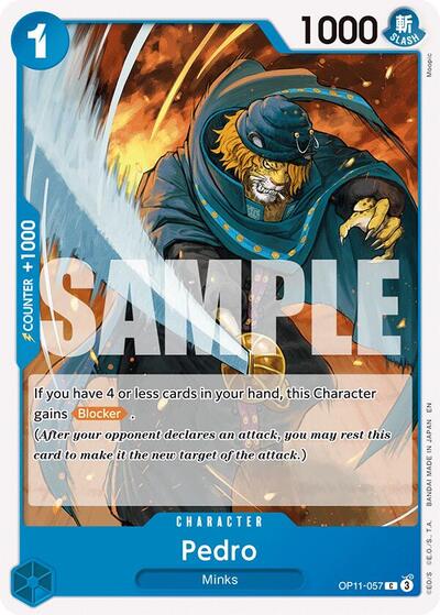 Pedro #OP11-057 A Fist of Divine Speed