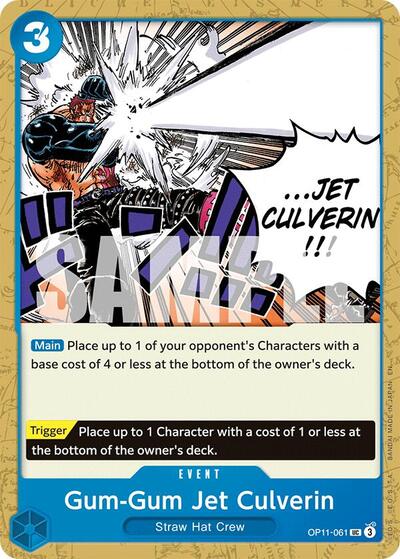 Gum-Gum Jet Culverin #OP11-061 A Fist of Divine Speed