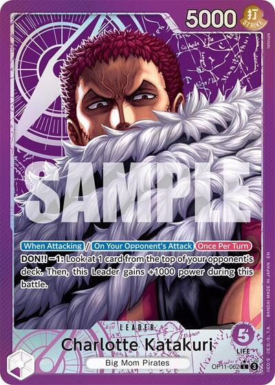 Charlotte Katakuri (Alternate Art) #OP11-062 A Fist of Divine Speed