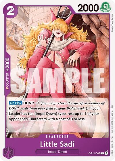Little Sadi #OP11-063 A Fist of Divine Speed