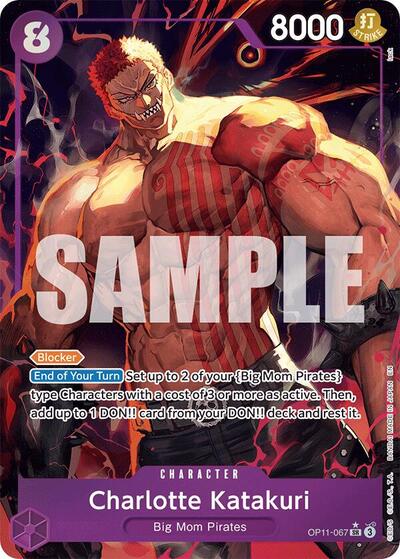 Charlotte Katakuri (Alternate Art) #OP11-067 A Fist of Divine Speed