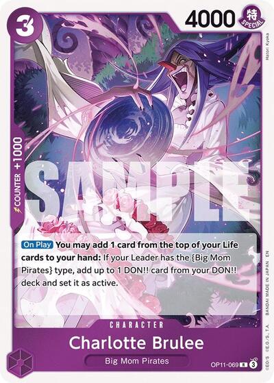 Charlotte Brulee #OP11-069 A Fist of Divine Speed
