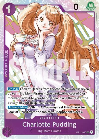 Charlotte Pudding #OP11-070 A Fist of Divine Speed