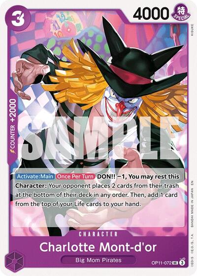 Charlotte Mont-d'or #OP11-072 A Fist of Divine Speed
