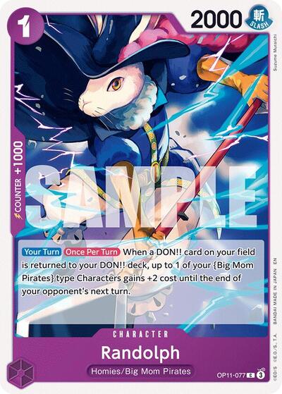 Randolph #OP11-077 A Fist of Divine Speed