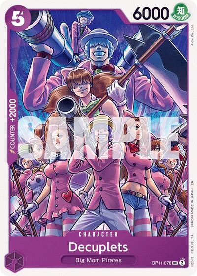 Decuplets #OP11-078 A Fist of Divine Speed