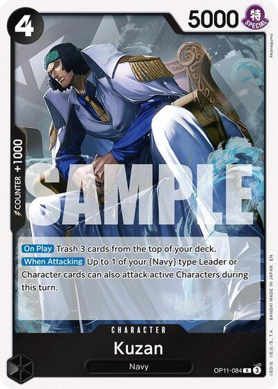 Kuzan #OP11-084 A Fist of Divine Speed