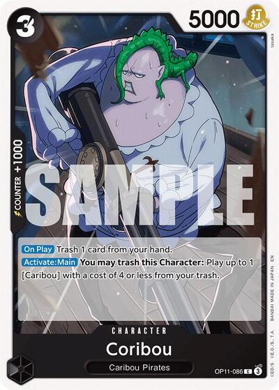 Coribou #OP11-086 A Fist of Divine Speed