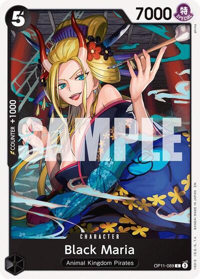 Black Maria #OP11-089 A Fist of Divine Speed