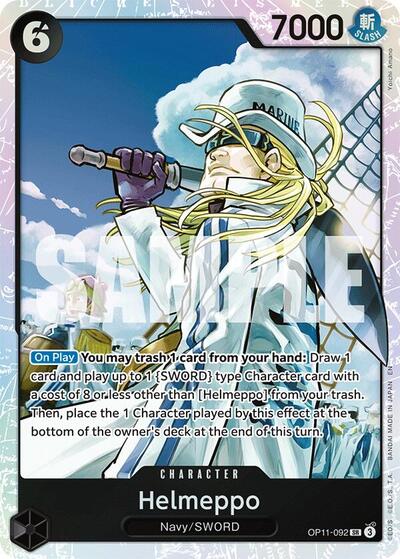 Helmeppo #OP11-092 A Fist of Divine Speed