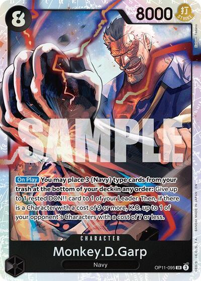 Monkey.D.Garp #OP11-095 A Fist of Divine Speed