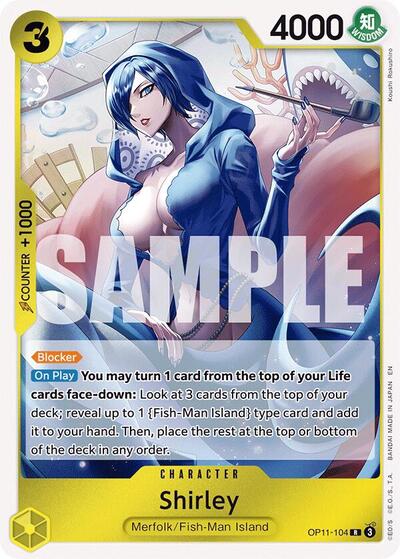 Shirley #OP11-104 A Fist of Divine Speed