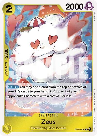 Zeus #OP11-106 A Fist of Divine Speed