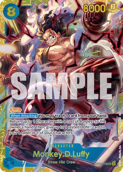 Monkey.D.Luffy #OP11-118 A Fist of Divine Speed
