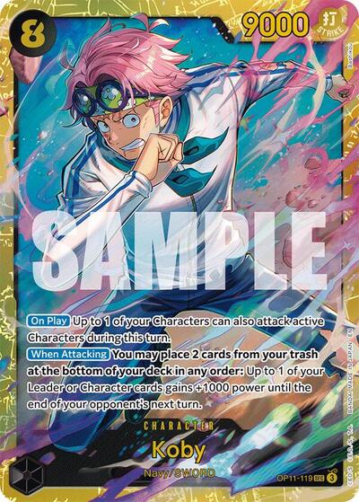 Koby #OP11-119 A Fist of Divine Speed