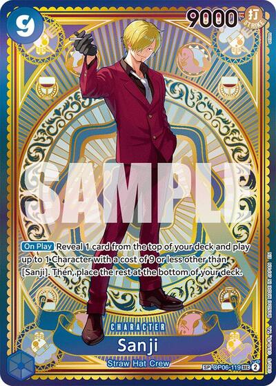 Sanji (SP) #OP06-119 A Fist of Divine Speed