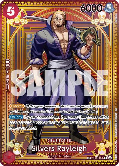 Silvers Rayleigh (SP) #OP09-005 A Fist of Divine Speed