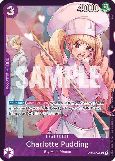 Charlotte Pudding (Store Treasure Cup 2025) #OP08-067 One Piece Promotion Cards