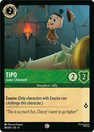 Tipo - Junior Chipmunk #89 Reign of Jafar