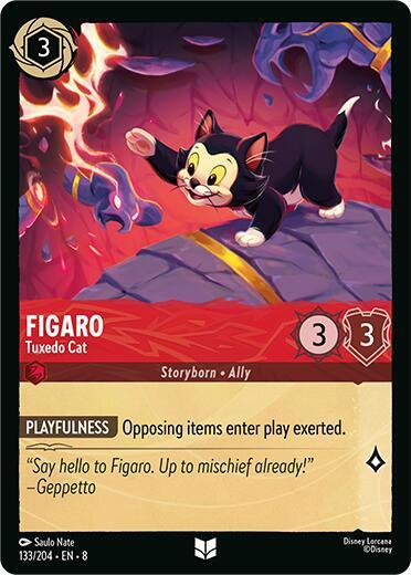 Figaro - Tuxedo Cat #133 Reign of Jafar