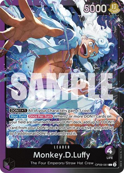 Monkey.D.Luffy (OP09-061) #OP09-061 Starter Deck 26: PURPLE/BLACK Monkey.D.Luffy