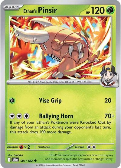 Ethan's Pinsir #1 Destined Rivals