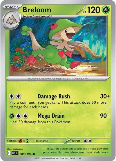 Breloom #6 Destined Rivals