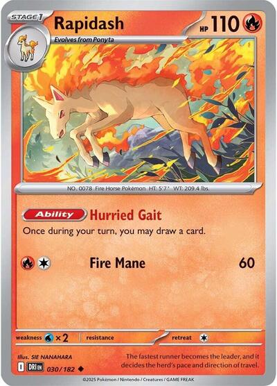 Rapidash #30 Destined Rivals