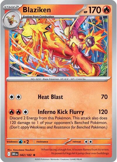 Blaziken #42 Destined Rivals