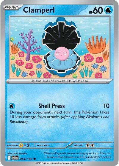 Clamperl #54 Destined Rivals