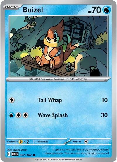Buizel #57 Destined Rivals