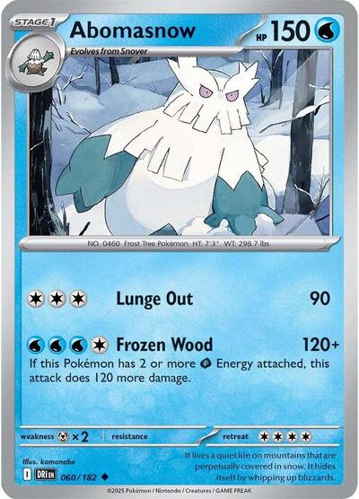 Abomasnow #60 Destined Rivals