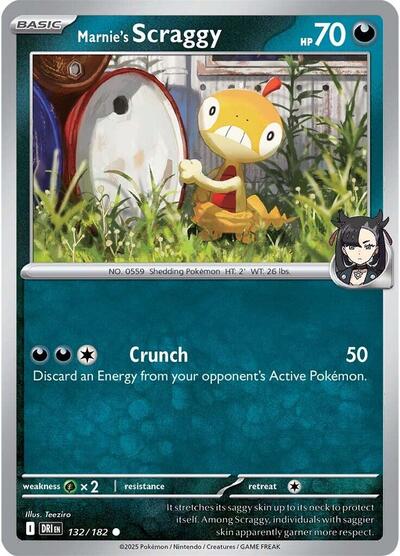 Marnie's Scraggy #132 Destined Rivals