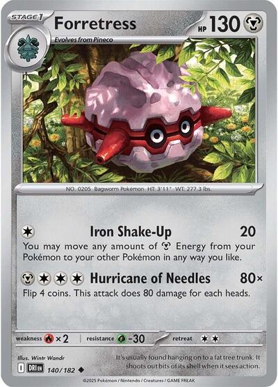 Forretress #140 Destined Rivals