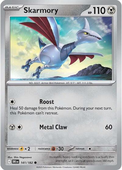 Skarmory #141 Destined Rivals