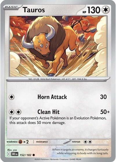 Tauros #152 Destined Rivals