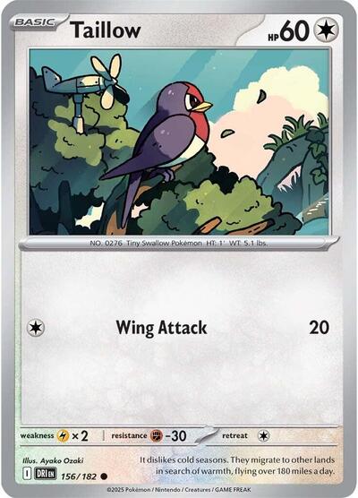 Taillow #156 Destined Rivals