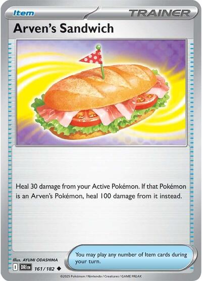Arven's Sandwich #161 Destined Rivals