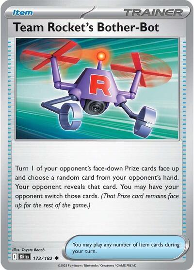 Team Rocket's Bother-Bot #172 Destined Rivals