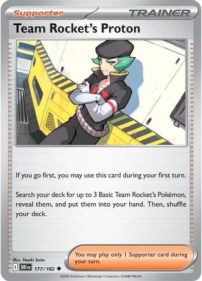 Team Rocket's Proton #177 Destined Rivals