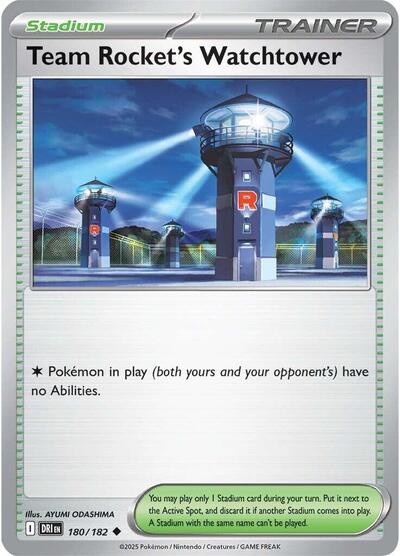Team Rocket's Watchtower #180 Destined Rivals