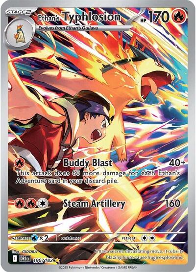 Ethan's Typhlosion #190 Destined Rivals