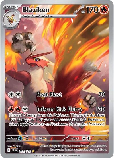 Blaziken #192 Destined Rivals