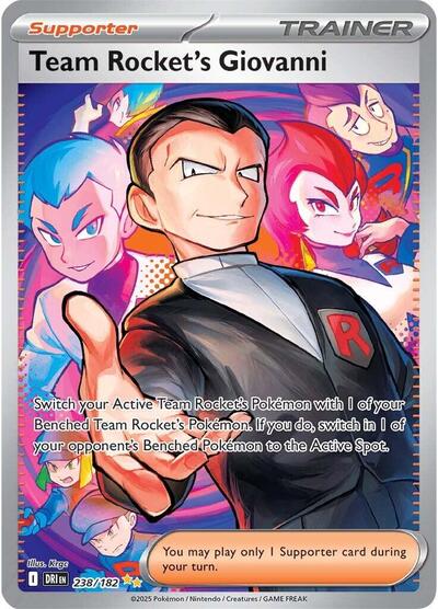 Team Rocket's Giovanni #238 Destined Rivals