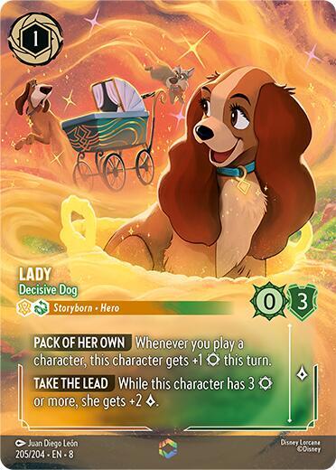 Lady - Decisive Dog (Enchanted) #205 Reign of Jafar