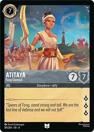 Atitaya - Fang General #181 Reign of Jafar