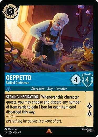 Geppetto - Skilled Craftsman #174 Reign of Jafar