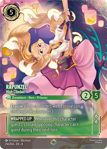 Rapunzel - High Climber (Enchanted) #214 Reign of Jafar
